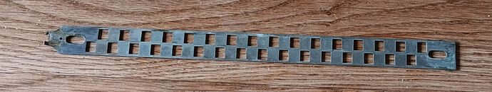 Mon Chromonica 64 démonté slide